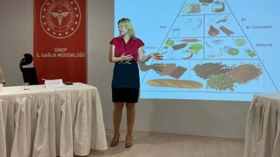 Sinop'ta Tip 1 diyabetli çocuk ailelerine özel yemek eğitimi!