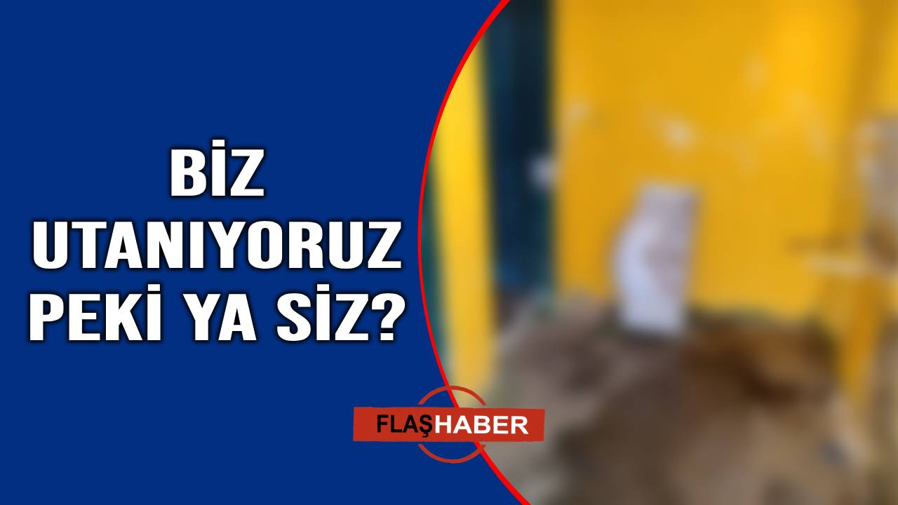 Umumi tuvalet değil, umumi rezalet!