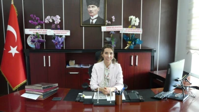 Gerze’nin ilk kadın kaymakamı görevine başladı