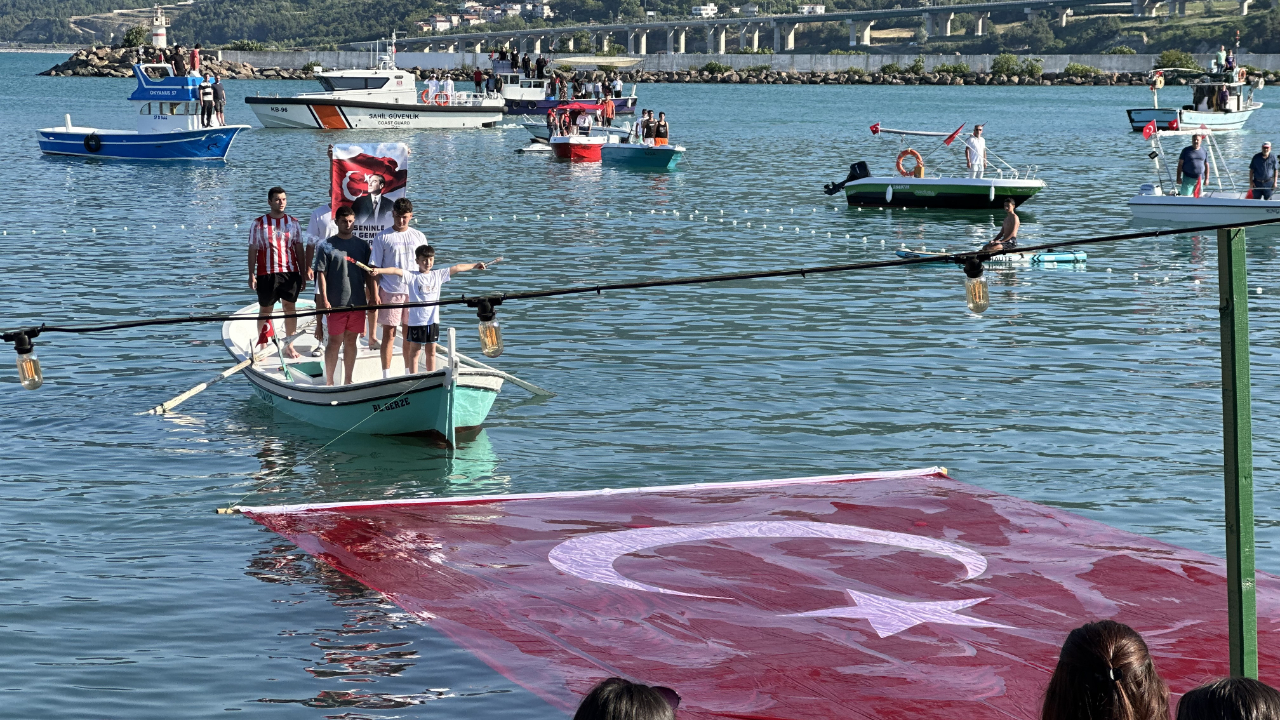 Gerze’de Kabotaj Bayramı renkli geçti