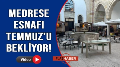 Medrese esnafı turizm sezonunu değerlendirdi