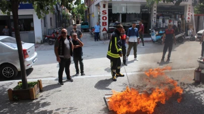 Belediye personeli acil durumlara karşı bilinçlendirildi