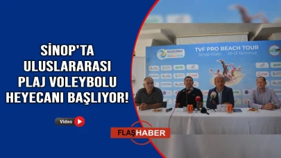 Sinop’ta 7. Uluslararası Pro Beach Voleybol Turnuvası için geri sayım başladı