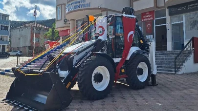 İlçeye yeni iş makinesi takviyesi!