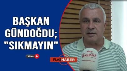 Gündoğdu, destek verdi!