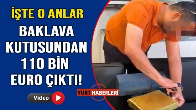 Baklava dedi, banknot çıktı