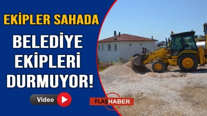 Sinop’ta asfalt çalışmaları hızlandı