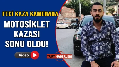 Genç iş adamı motosiklet kazasında hayatını kaybetti