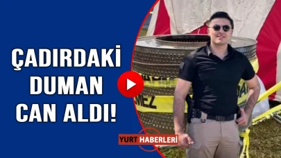 Polis memuru dumana yenik düştü