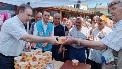 Gerze'de Muharrem ayının bereketi aşureyle taçlandı