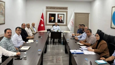 Boyabat'ta yaz dönemi güvenlik zirvesi