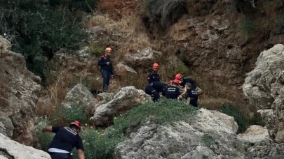 Falezden düşen 23 yaşındaki turist hayatını kaybetti