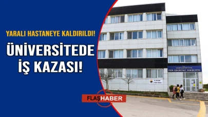 Sinop Üniversitesi’nde iş kazası: 1 işçi yaralandı