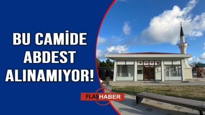 Bir eksiği şadırvan kaldı!