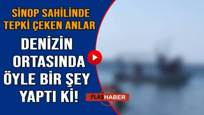 Çocukların yanında bu yapılır mı? Görenler şaşkın