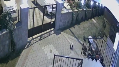 Genç restoratörün 5.kattan düşme anı kamerada