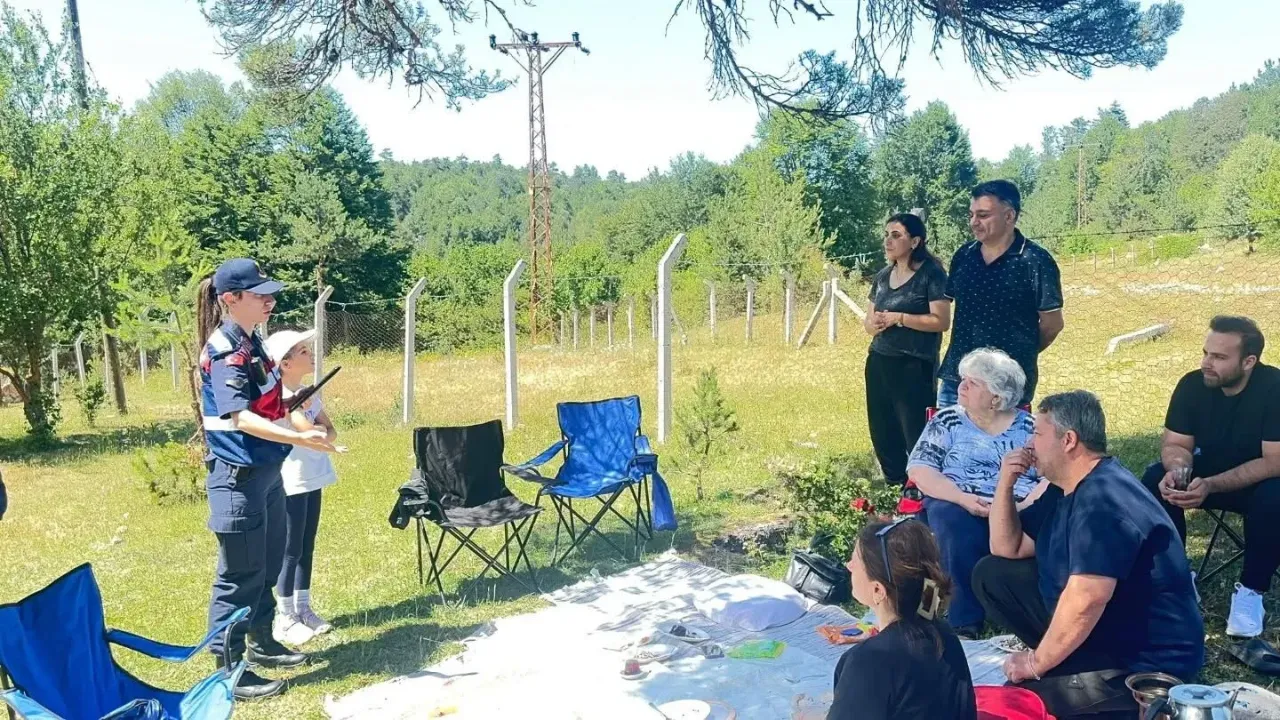 Jandarma orman yangınlarına karşı teyakkuzda
