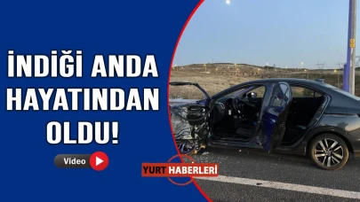 Aracın yanı ölümün başlangıcı oldu