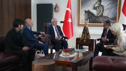 Rektör Taşdemir’den Endonezya Büyükelçiliğine ziyaret