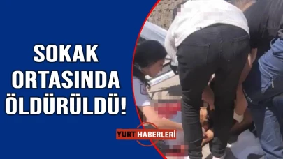 Sokak ortasında kanlı pusu