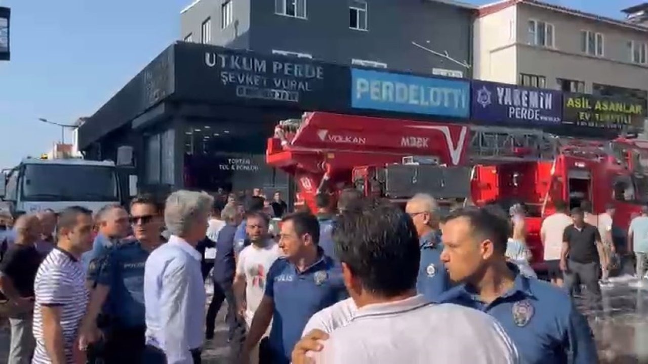 Yangını müdahale eden itfaiye ekiplerine saldırdılar