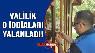 Sinop Valiliği; "İddialar gerçeği yansıtmamaktadır"
