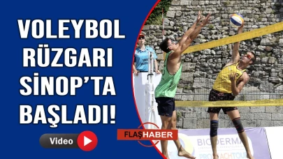 Voleybol Rüzarı Sinop’ta başladı