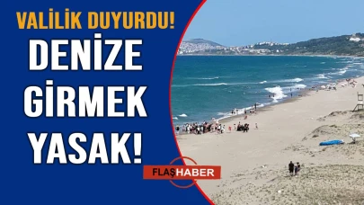 Sinop'ta denize giriş yasaklandı!