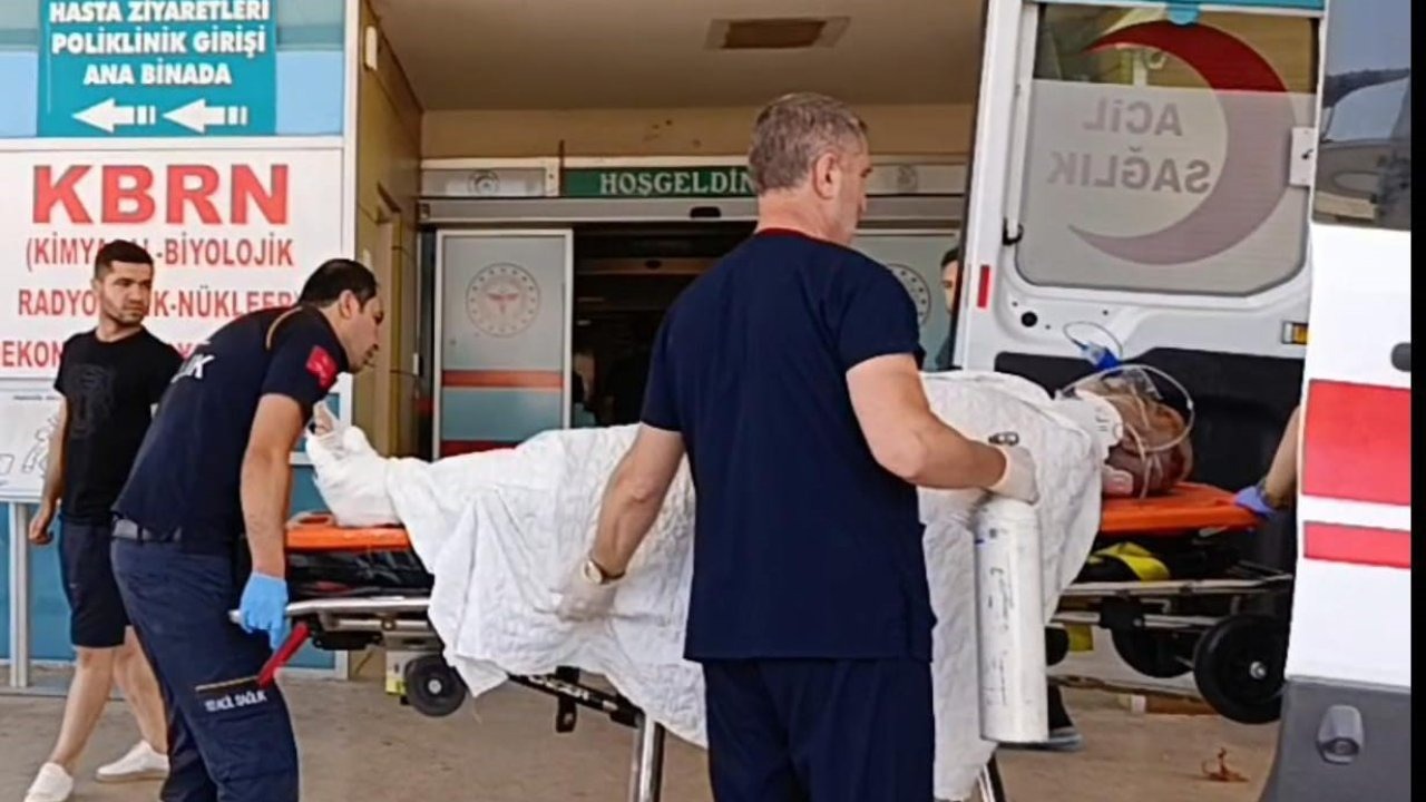 3. kattan düşen yaşlı adam ağır yaralandı
