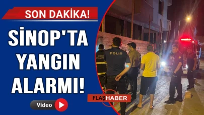 Yangın ihbarı ekipleri harekete geçirdi