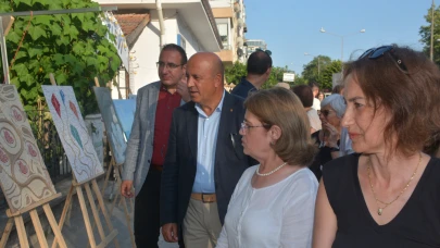 Gazi Caddesi sanatla renklendi