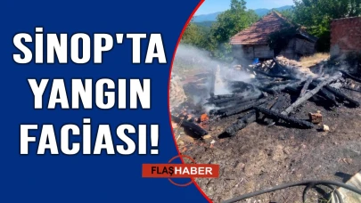 İki ahşap ambar küle döndü