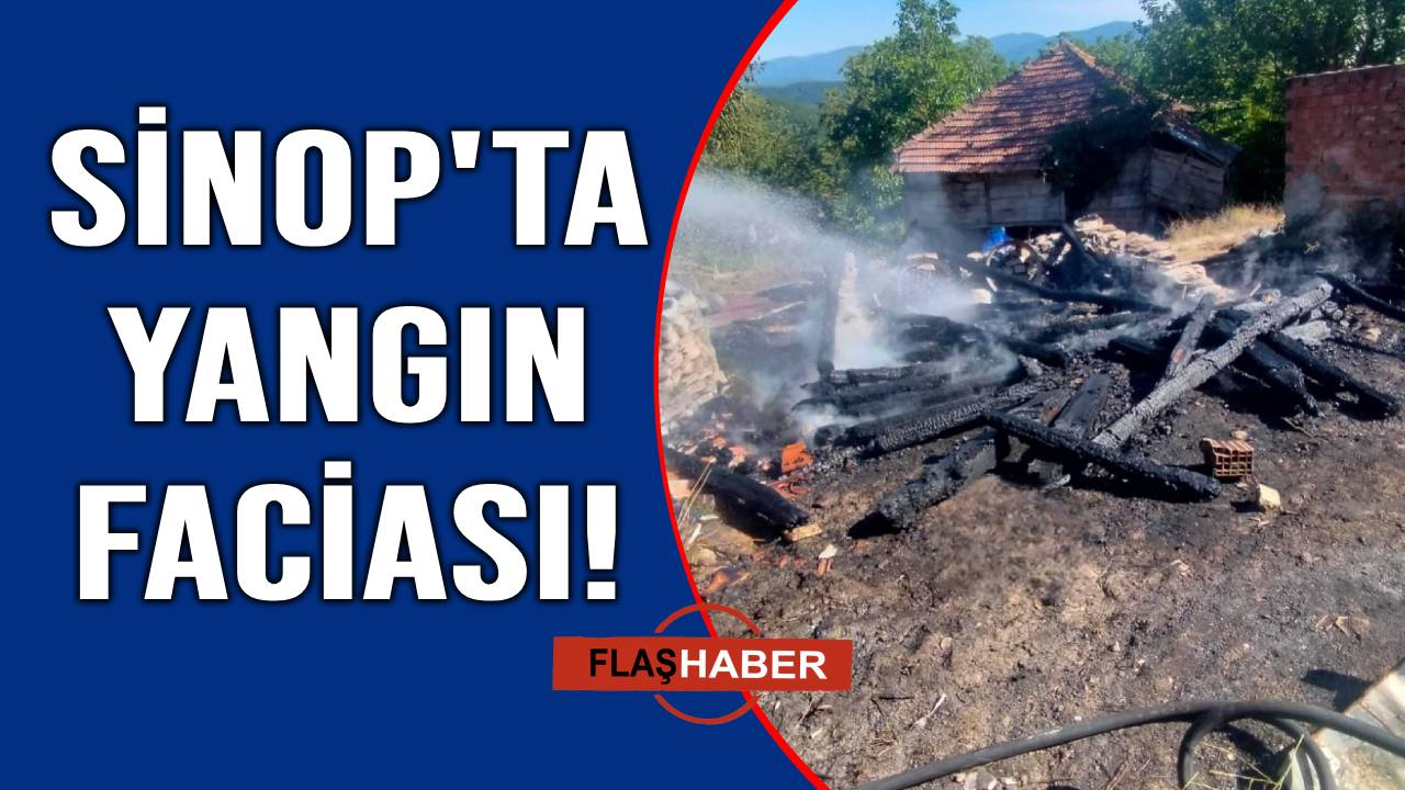 İki ahşap ambar küle döndü