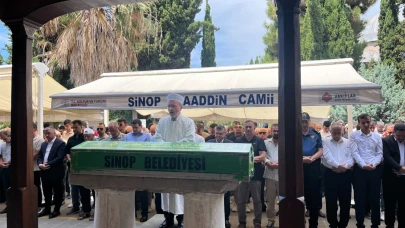 Üçüncüoğlu’nun kayınbiraderi, son yolculuğuna uğurlandı!