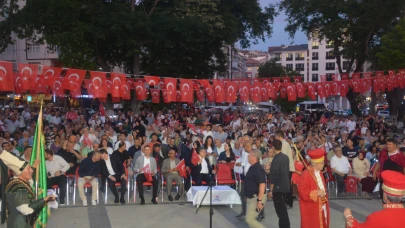 Sinop’ta 15 Temmuz’dan duygu yüklü kareler