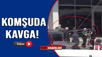 Sokak bir anda karıştı