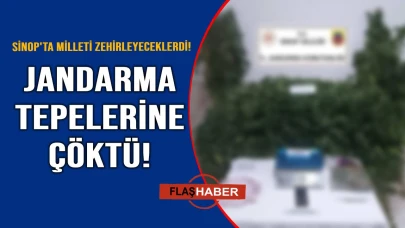 Sinop'ta uyuşturucu ticaretini jandarma önledi