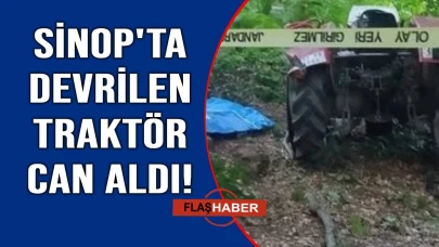 Sinop'ta feci kaza: 1 ölü