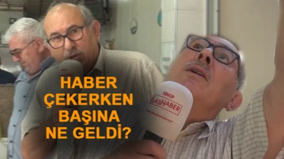Haber çekiyordu, bir anda geçti!