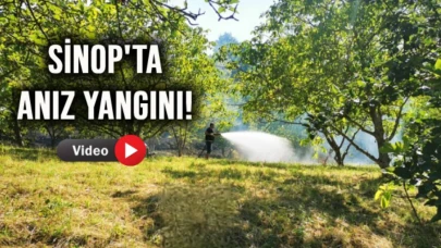Çıkan dumanlar köyde büyük panik yaşattı