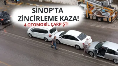 Aniden bastıran sağanak yağış kazaları beraberinde getirdi