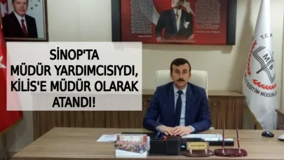 Sinop'ta Kilis'e eğitimde yeni atama