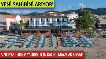 Sinop'ta denize sıfır otel satışa çıkıyor