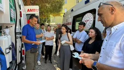 Yeni ambulans personeline kapsamlı oryantasyon eğitimi