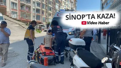 Sinop’ta üç tekerlekli motosiklet devrildi: 1 yaralı