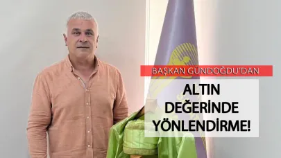 Başkan Gündoğdu; "Çocuklarımızı zanaata yönlendirelim"