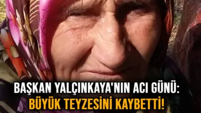 CHP Sinop İl Başkanı Yalçınkaya'nın acı günü