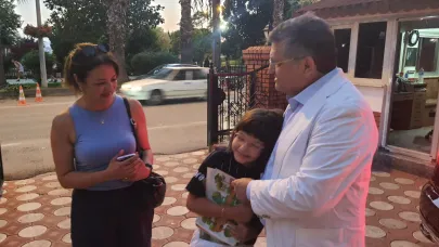 Vali Özarslan’dan küçük bilimsevere sürpriz
