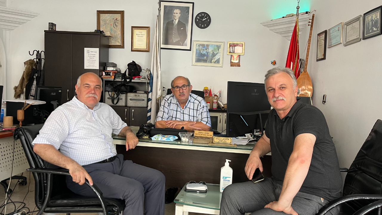 THK’dan Gazeteci Aksu’ya ziyaret