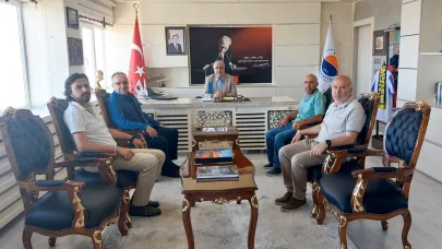 Prof. Dr. Safa Kapıcıoğlu’ndan Rektör Taşdemir’e ziyaret